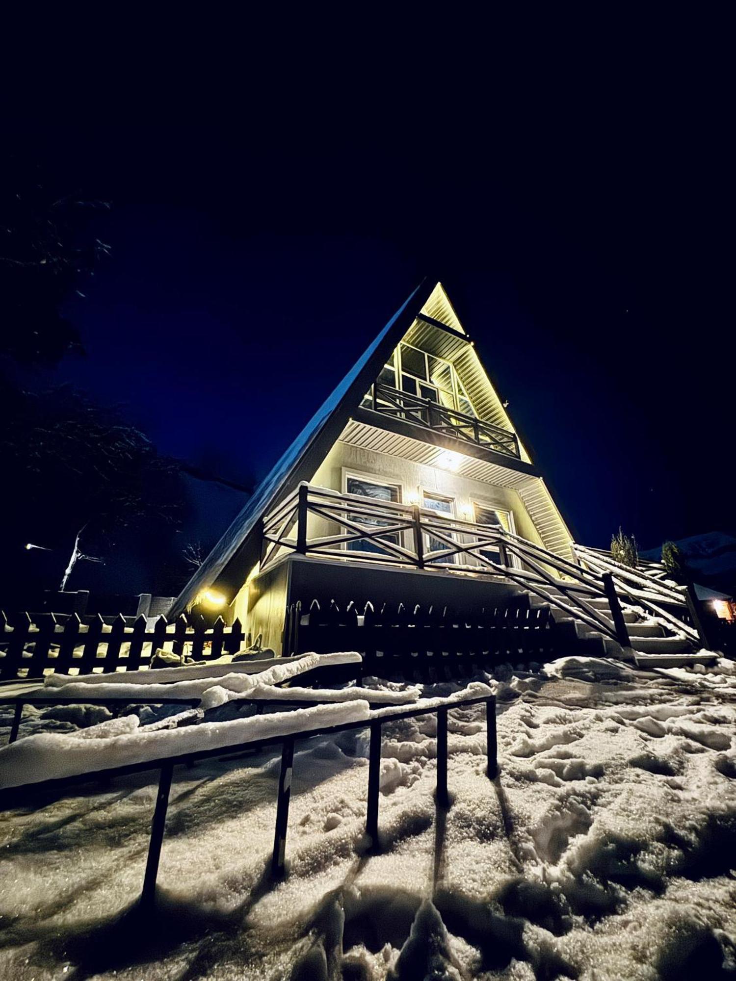 Black Ice A-frame Villa
